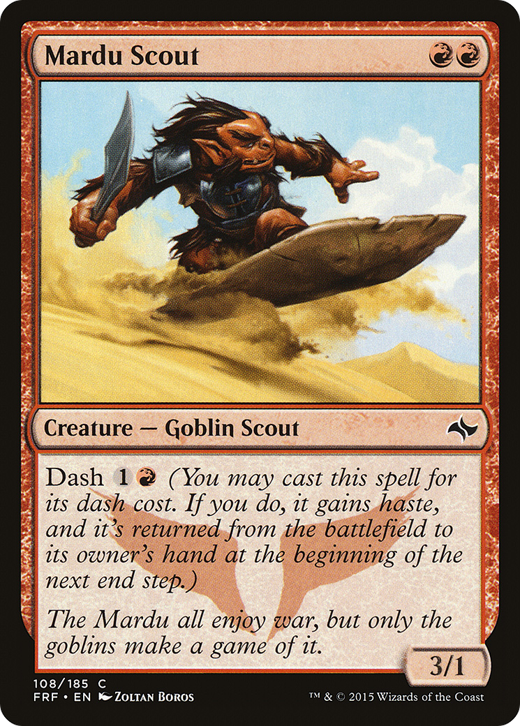 Mardu Scout (108) - Fate Reforged