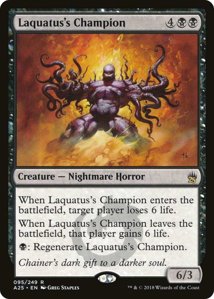 Laquatus's Champion (095) - Masters 25