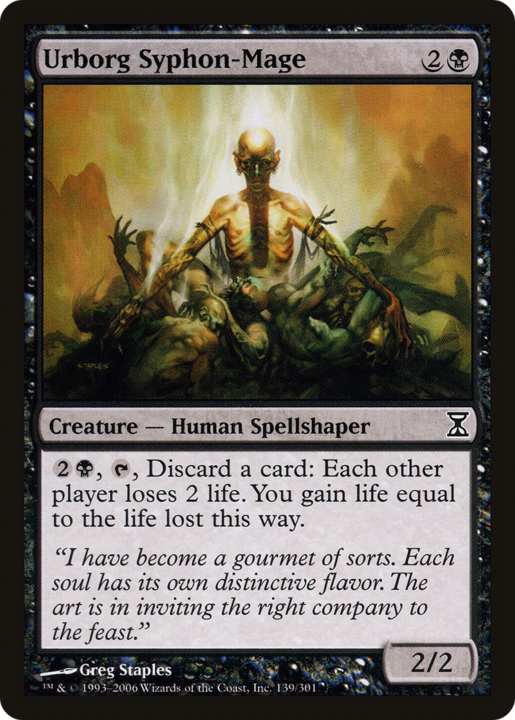 Urborg Syphon-Mage (139) - Time Spiral