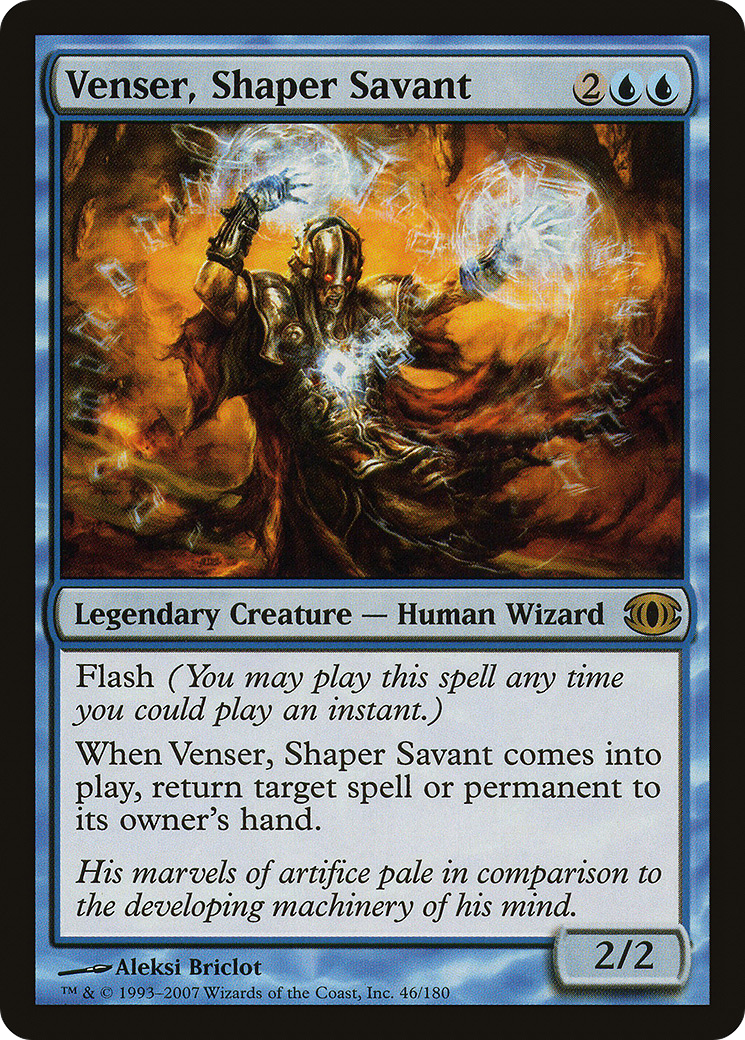 Venser, Shaper Savant (046) Foil - Future Sight