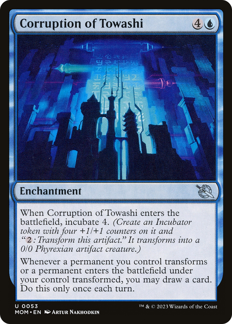 Corruption of Towashi (053) Foil - March of the Machine