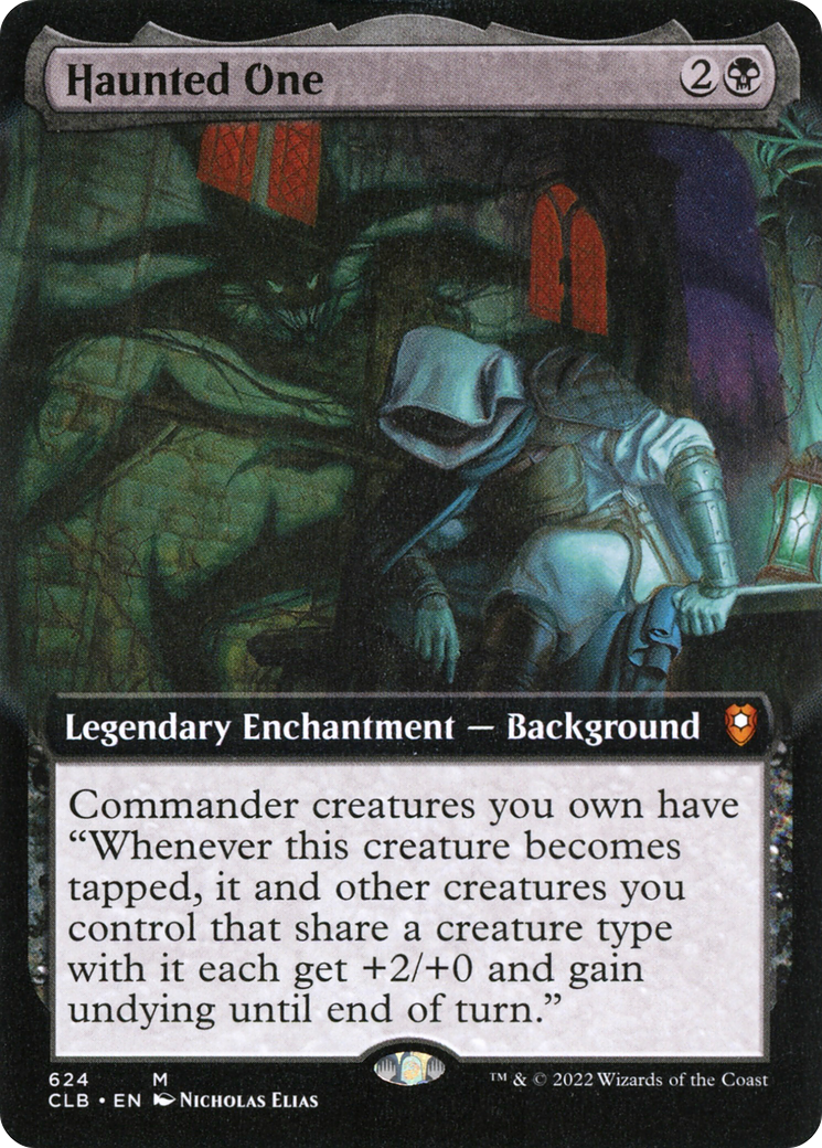 Haunted One (Extended Art) (624) Foil - Commander Legends: Battle for Baldur's Gate