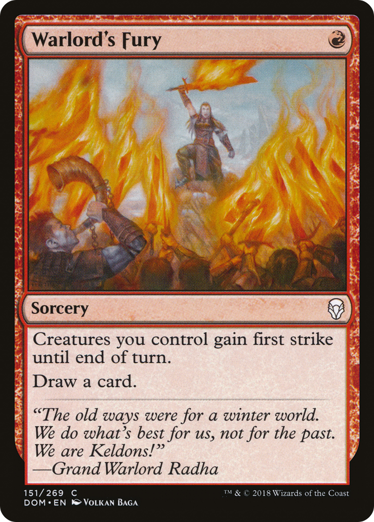 Warlord's Fury (151) - Dominaria