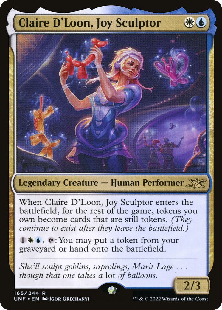 Claire D'Loon, Joy Sculptor (165) - Unfinity