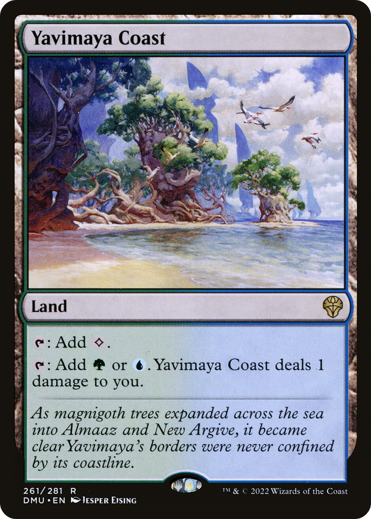 Yavimaya Coast (261) - Dominaria United