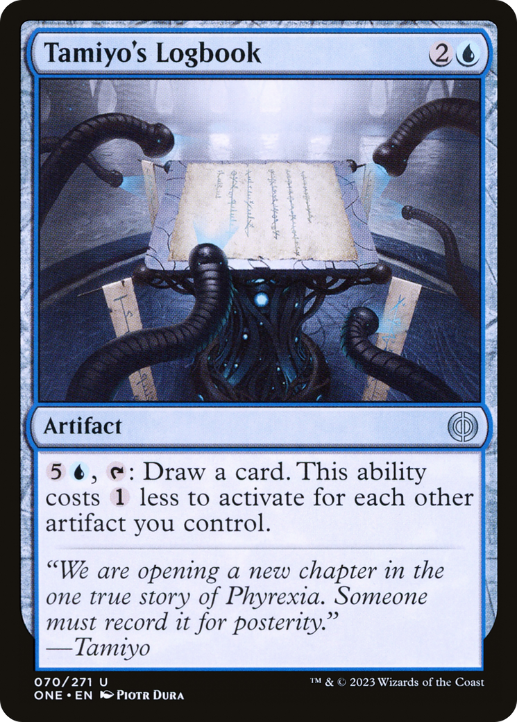 Tamiyo's Logbook (070) - Phyrexia: All Will Be One