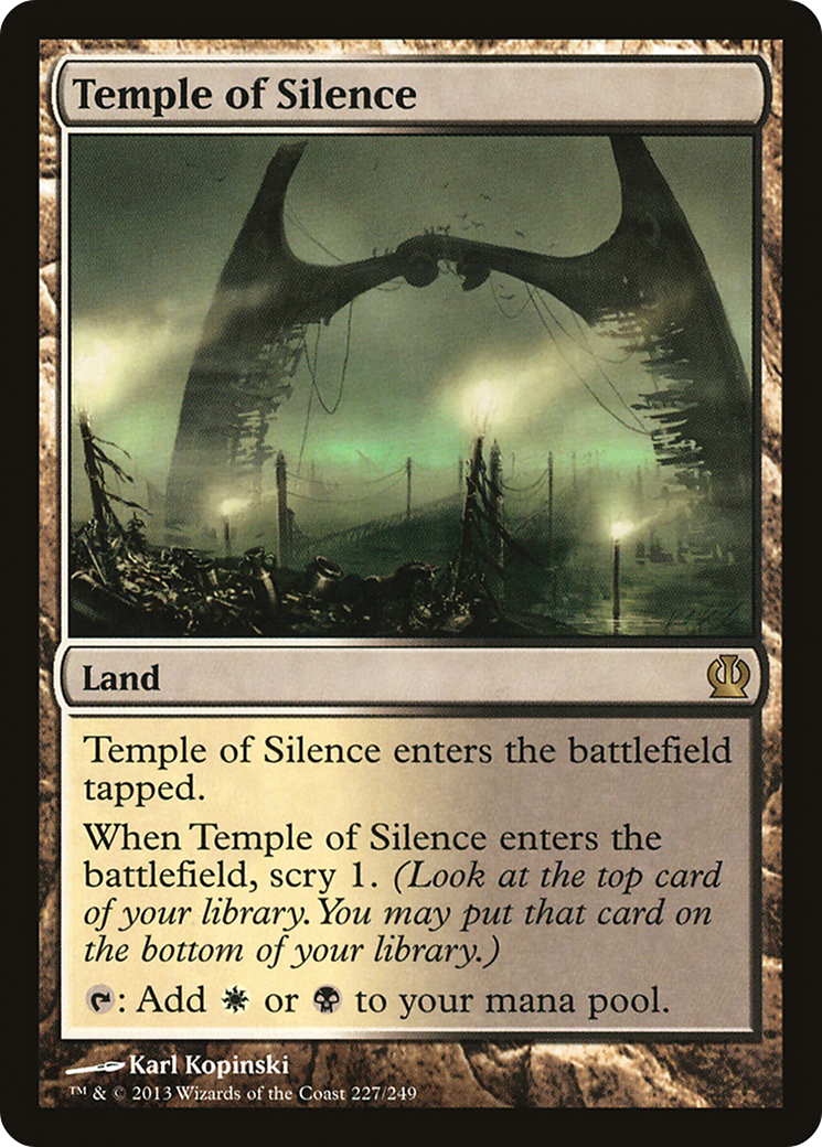 Temple of Silence (227) Foil - Theros