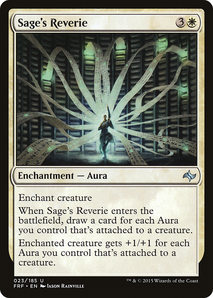 Sage's Reverie (023) Foil - Fate Reforged