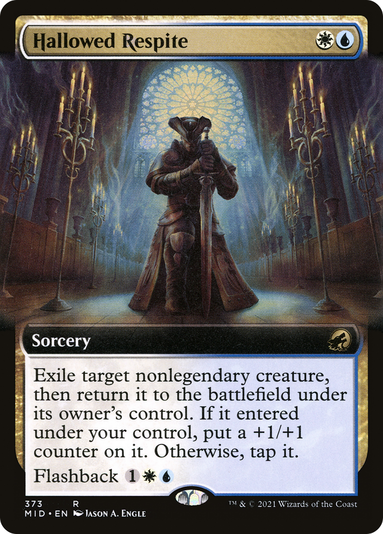 Hallowed Respite (Extended Art) (373) - Innistrad: Midnight Hunt