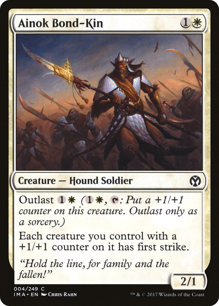 Ainok Bond-Kin (004) Foil - Iconic Masters