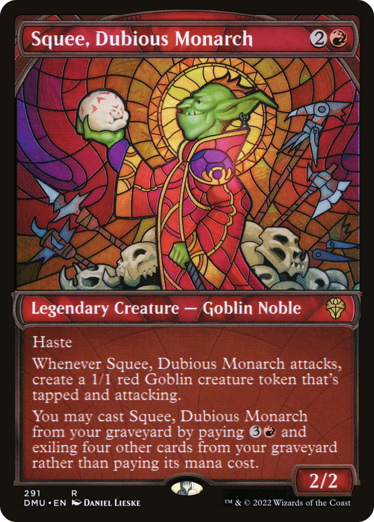 Squee, Dubious Monarch (Showcase) (291) - Dominaria United