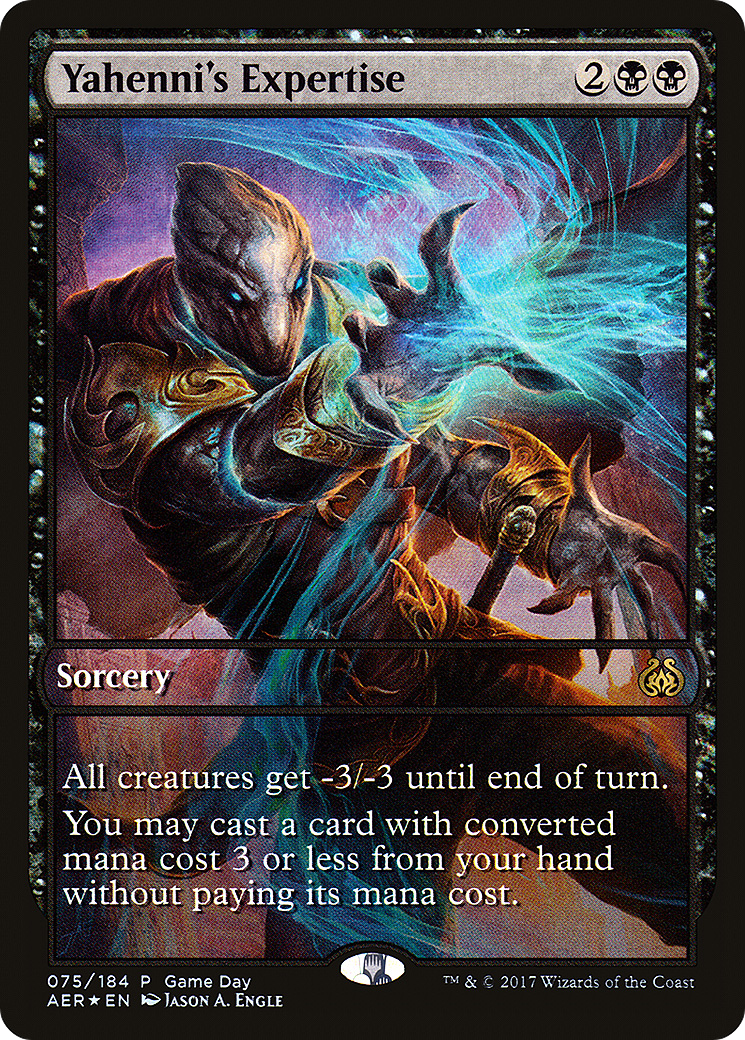 Yahenni's Expertise (075) Foil - Aether Revolt Promos