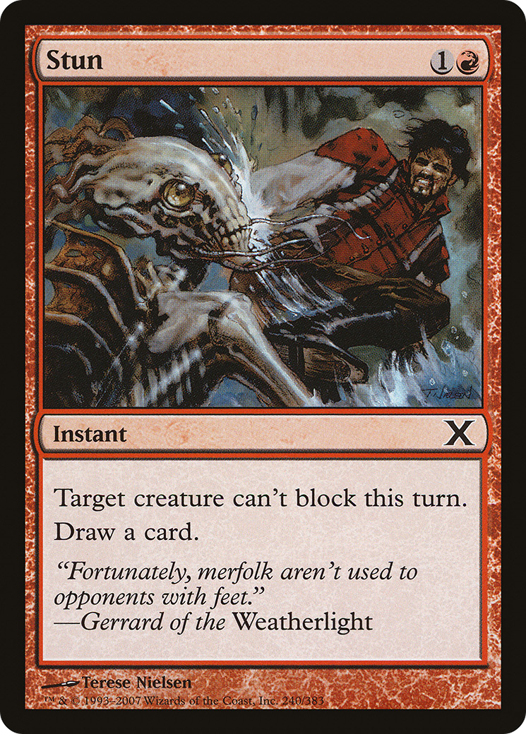 Stun (240) Foil - Tenth Edition