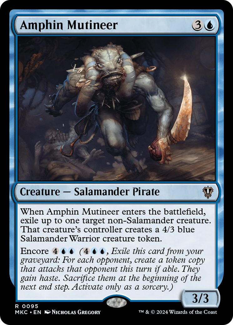 Amphin Mutineer (095) - Murders at Karlov Manor Commander