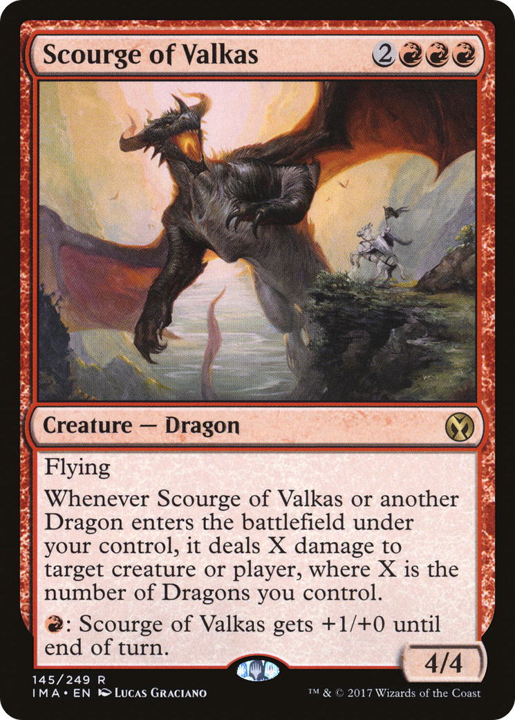 Scourge of Valkas (145) - Iconic Masters