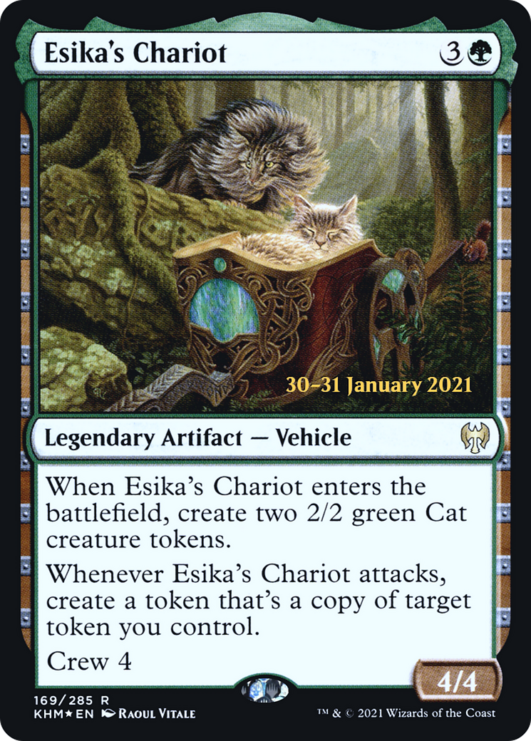 Esika's Chariot (169s) Foil - Kaldheim Promos