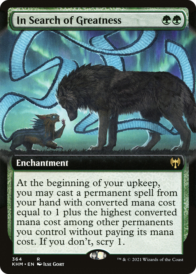 In Search of Greatness (Extended Art) (364) Foil - Kaldheim