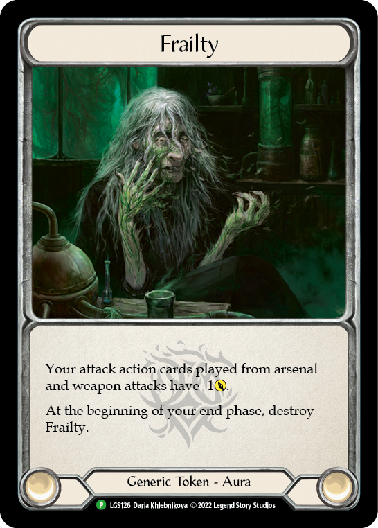 Bloodrot Pox // Frailty - LGS125 (LGS125) Cold Foil - Flesh and Blood: Promo Cards