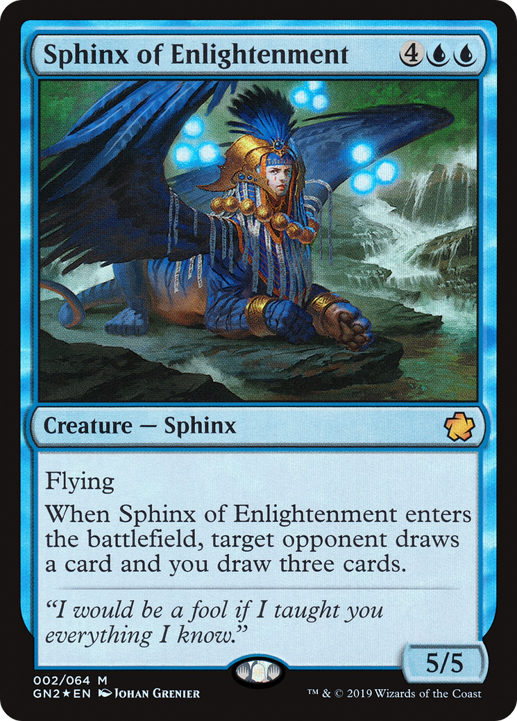Sphinx of Enlightenment (002) Foil - Game Night 2019