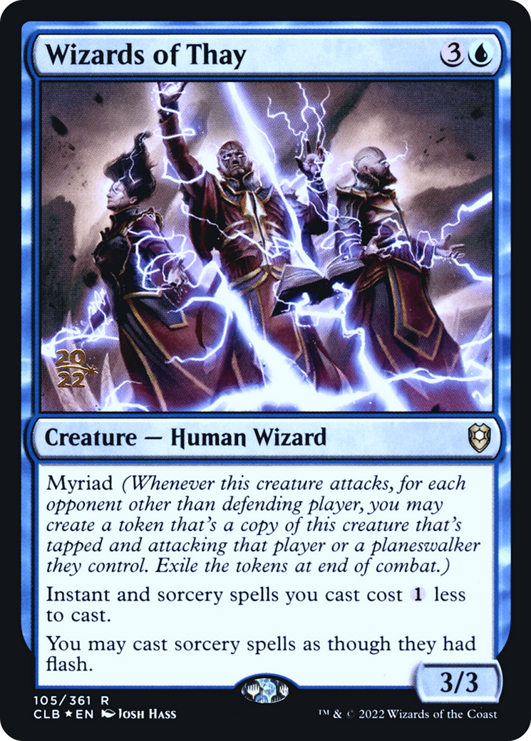 Wizards of Thay (105) Foil - Battle for Baldur's Gate Promos