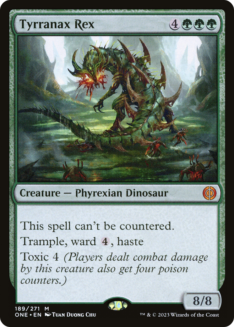 Tyrranax Rex (189) - Phyrexia: All Will Be One