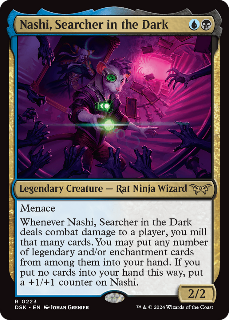 Nashi, Searcher in the Dark (223) - Duskmourn: House of Horror
