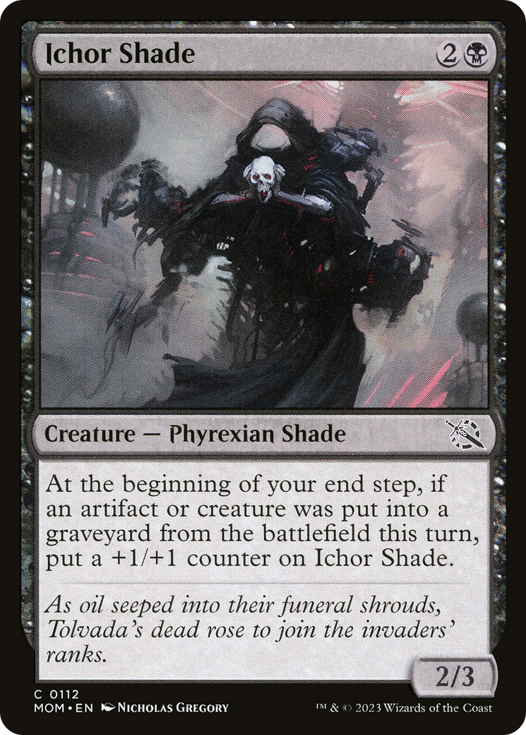 Ichor Shade (112) Foil - March of the Machine