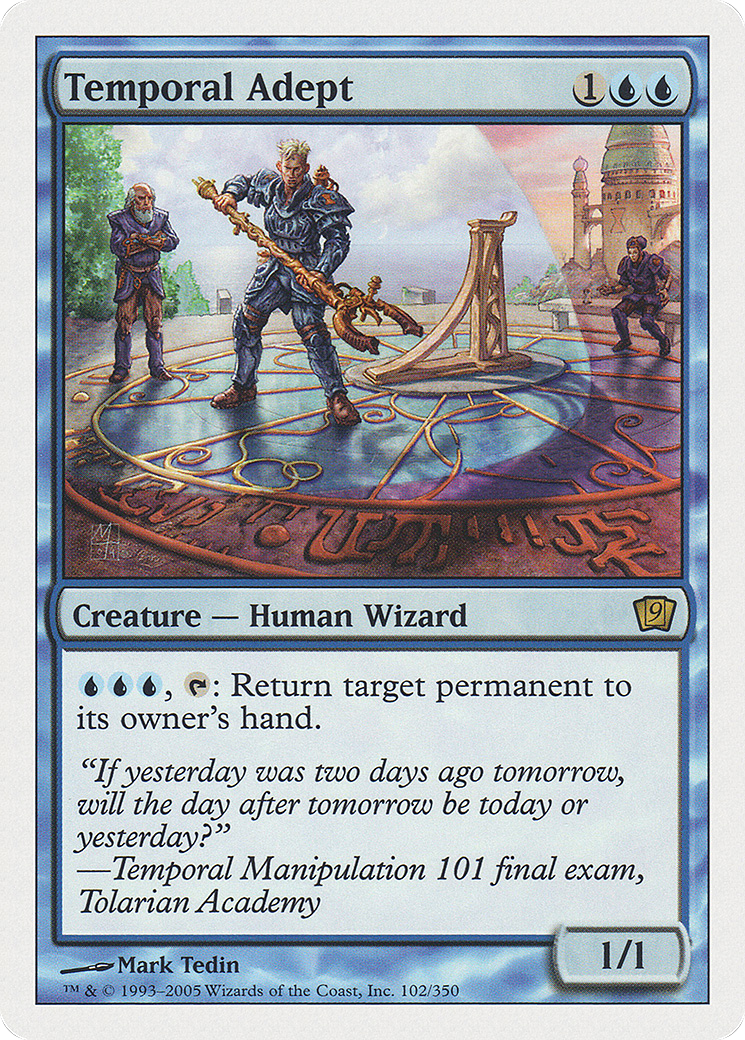 Temporal Adept (102) - Ninth Edition