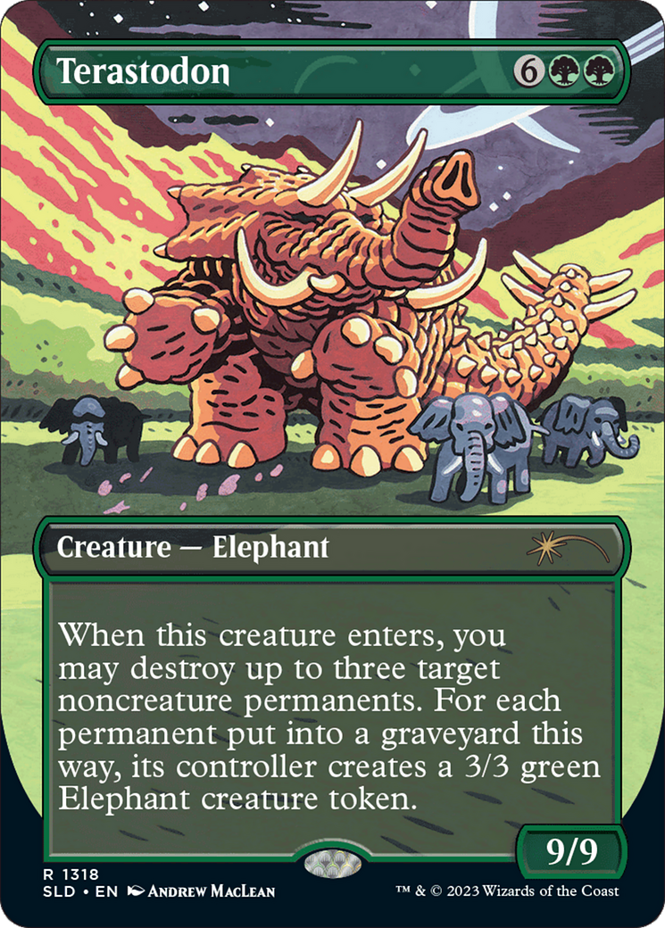 Terastodon (1318) Foil - Secret Lair Drop Series