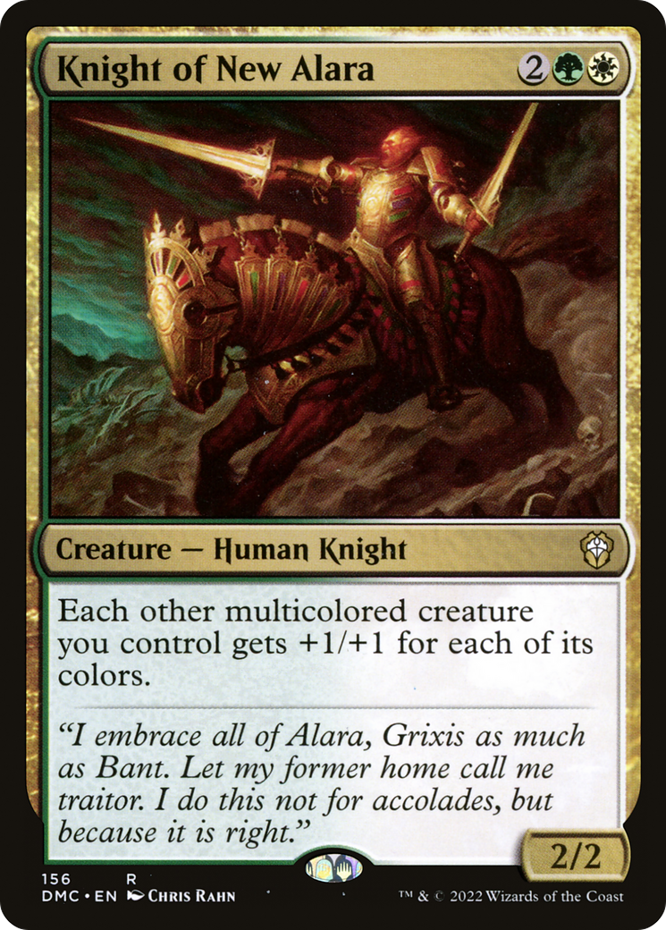 Knight of New Alara (156) - Dominaria United Commander