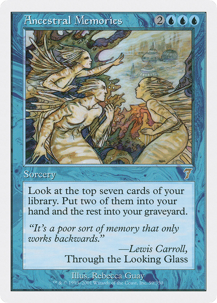 Ancestral Memories (059) Foil - Seventh Edition
