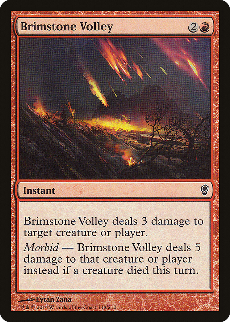 Brimstone Volley (138) - Conspiracy