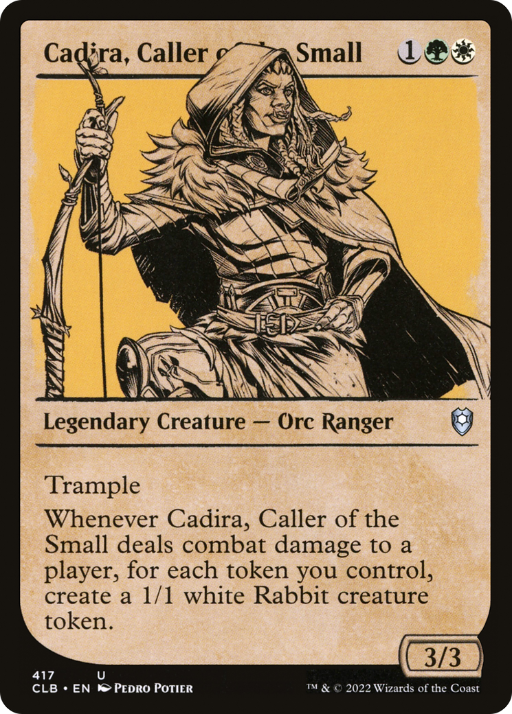 Cadira, Caller of the Small (Showcase) (417) - Commander Legends: Battle for Baldur's Gate