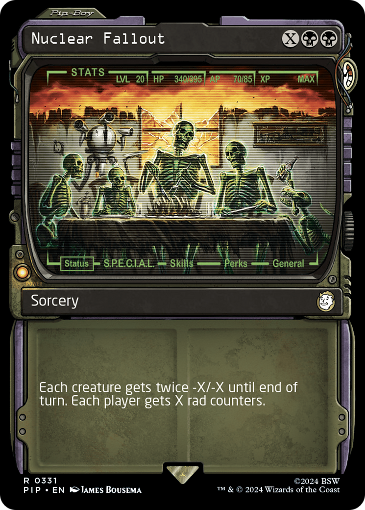 Nuclear Fallout (Showcase) (331) Foil - Fallout