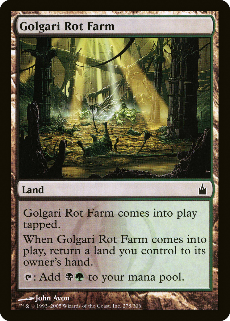 Golgari Rot Farm (278) - Ravnica: City of Guilds