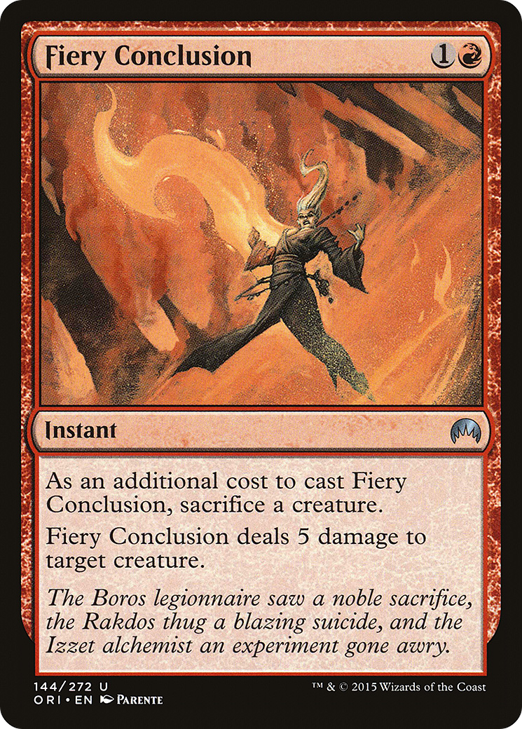 Fiery Conclusion (144) - Magic Origins