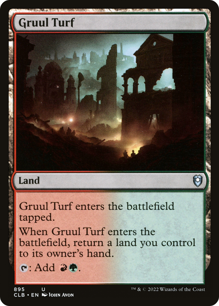 Gruul Turf (895) - Commander Legends: Battle for Baldur's Gate
