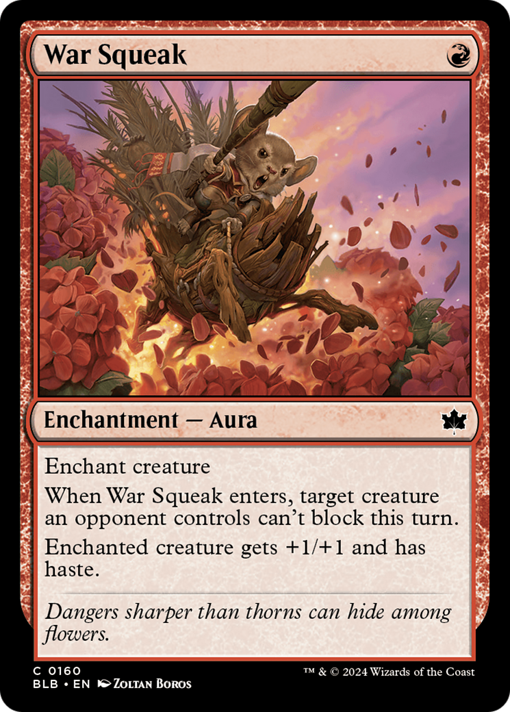 War Squeak (160) - Bloomburrow