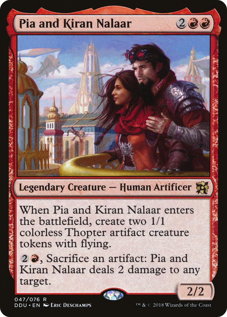 Pia and Kiran Nalaar (047) - Duel Decks: Elves vs. Inventors