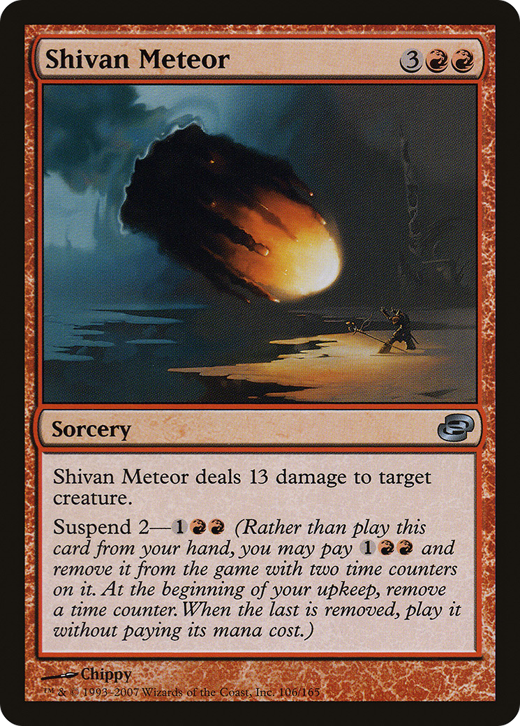 Shivan Meteor (106) - Planar Chaos