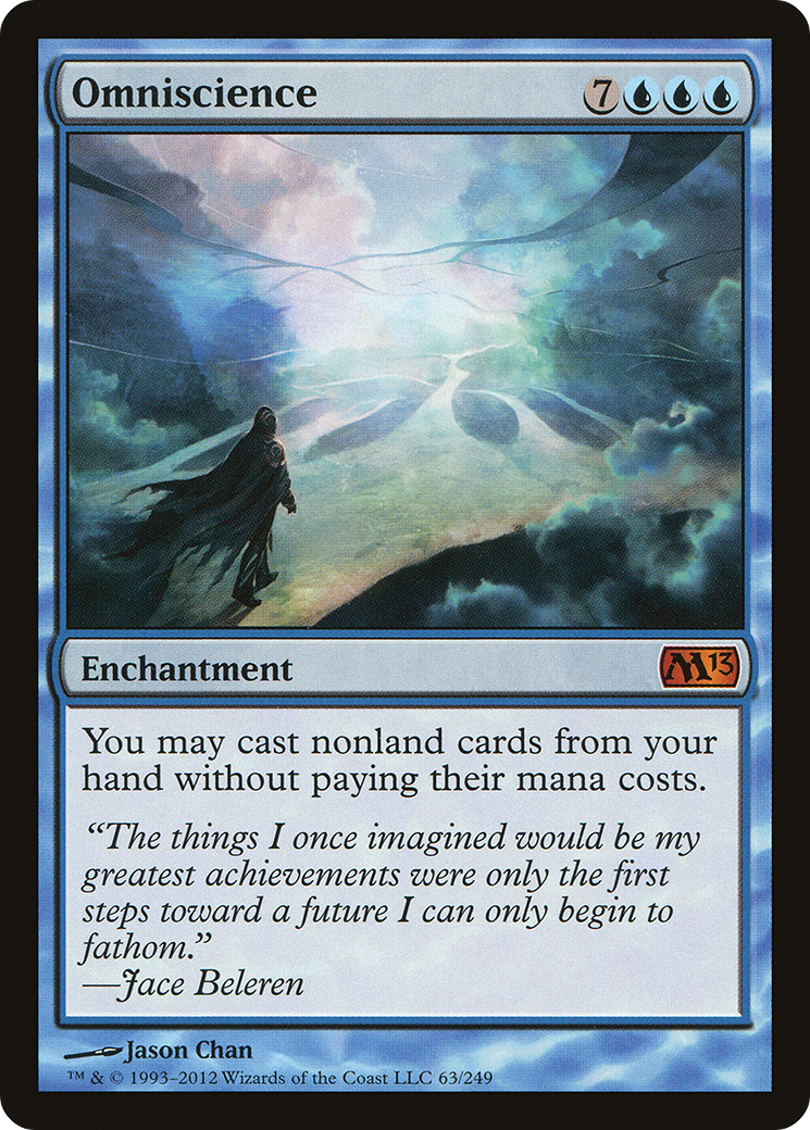 Omniscience (063) Foil - Magic 2013