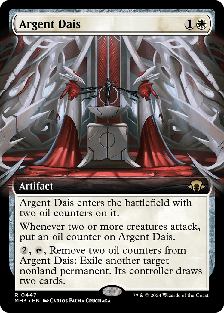 Argent Dais (Extended Art) (447) - Modern Horizons 3