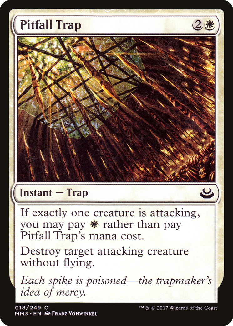 Pitfall Trap (018) Foil - Modern Masters 2017