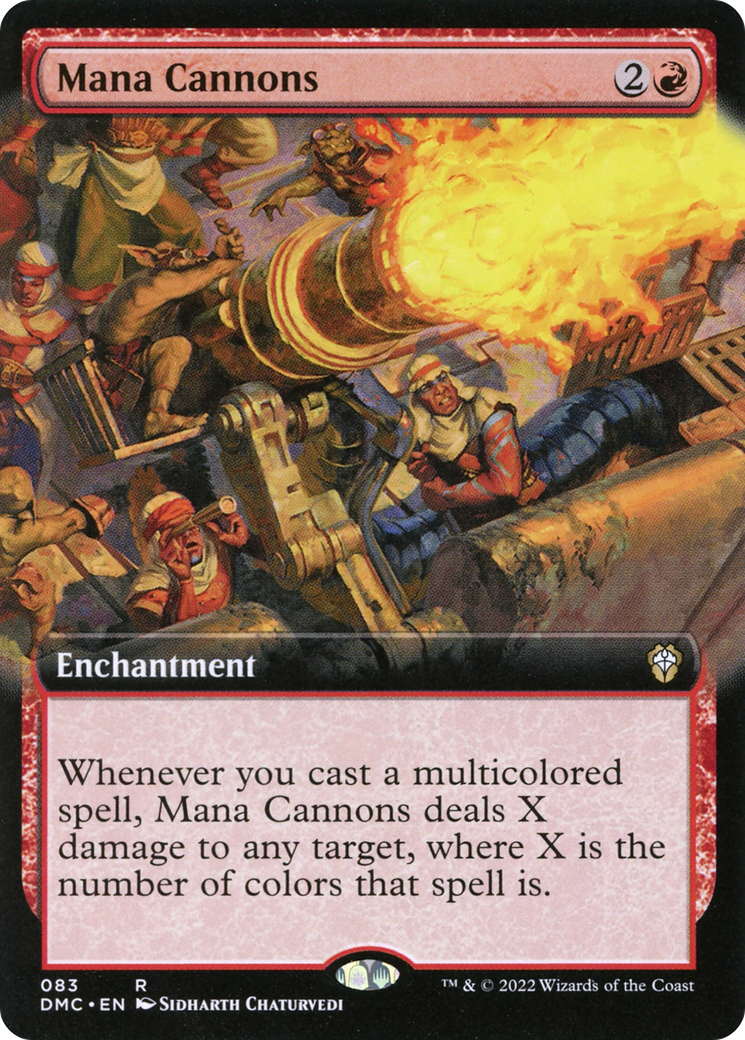 Mana Cannons (Extended Art) (083) - Dominaria United Commander