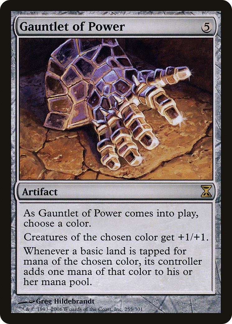 Gauntlet of Power (255) - Time Spiral