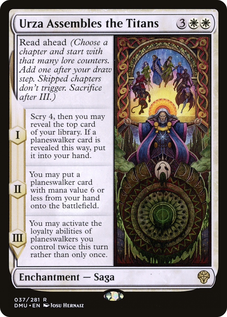 Urza Assembles the Titans (037) - Dominaria United