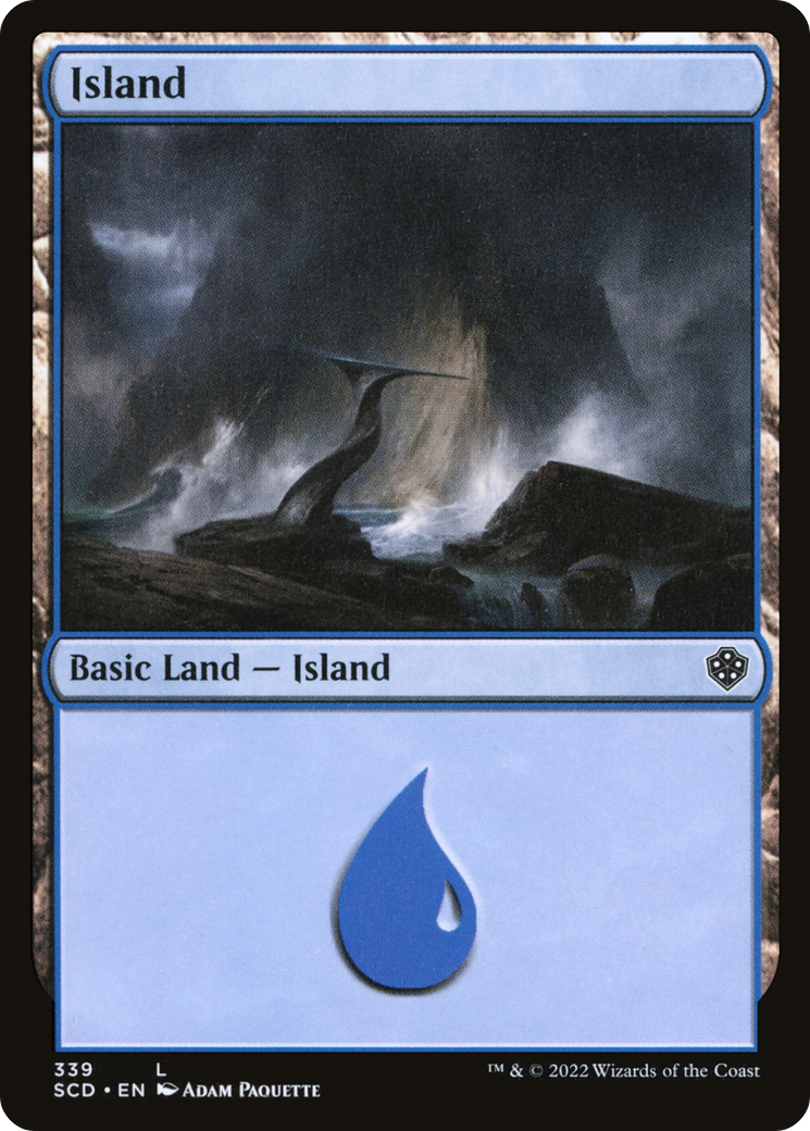 Island (339) - Starter Commander Decks