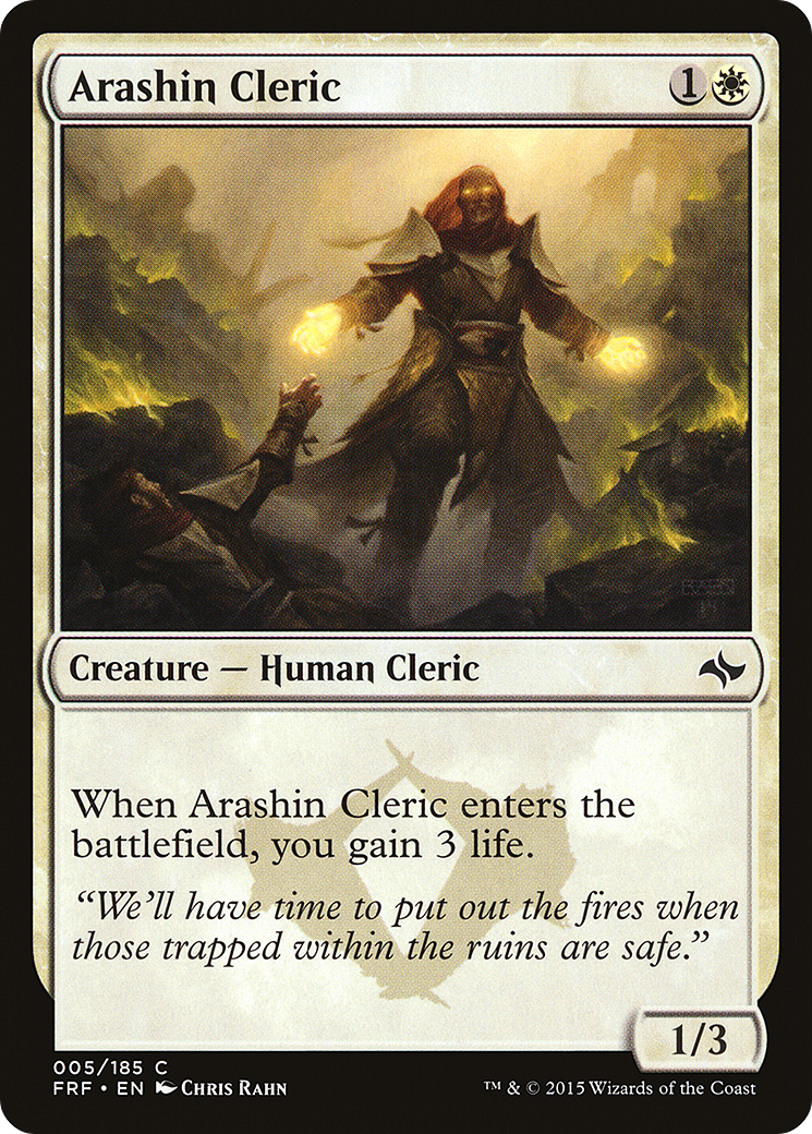 Arashin Cleric (005) Foil - Fate Reforged