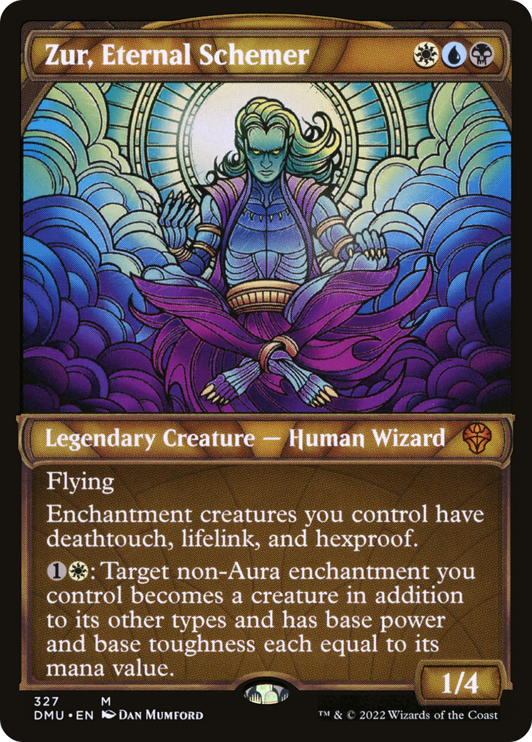 Zur, Eternal Schemer (Showcase) (327) - Dominaria United