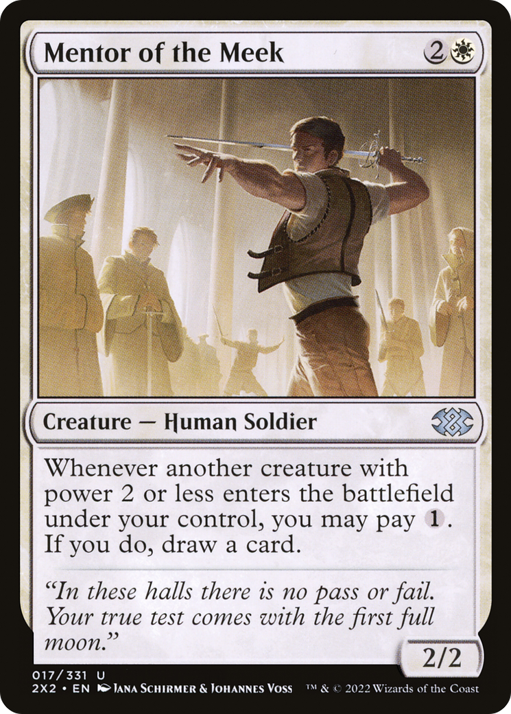 Mentor of the Meek (017) - Double Masters 2022
